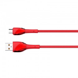 Καλώδιo Data Ldnio USB to Micro USB LS662 Cable 2m 30w Red
