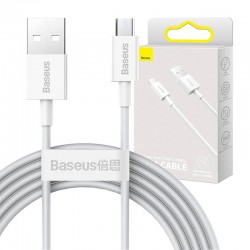 Καλώδιο Data Baseus CAMYS-A02 Cafule Series USB  to MicroUSB 2m 2A White