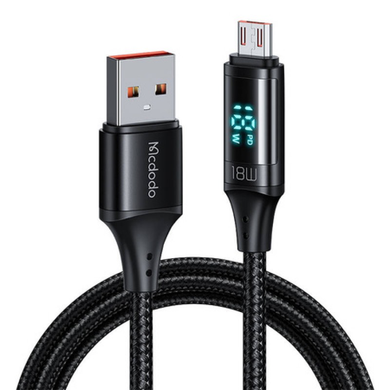 Καλώδιο Mcdodo CA-1070 USB to Micro USB 3A 1.2m Black