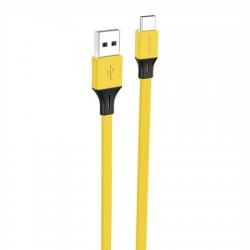 Καλώδιο Data Foneng X96 USB to Type-C 2.4A 1m Yellow