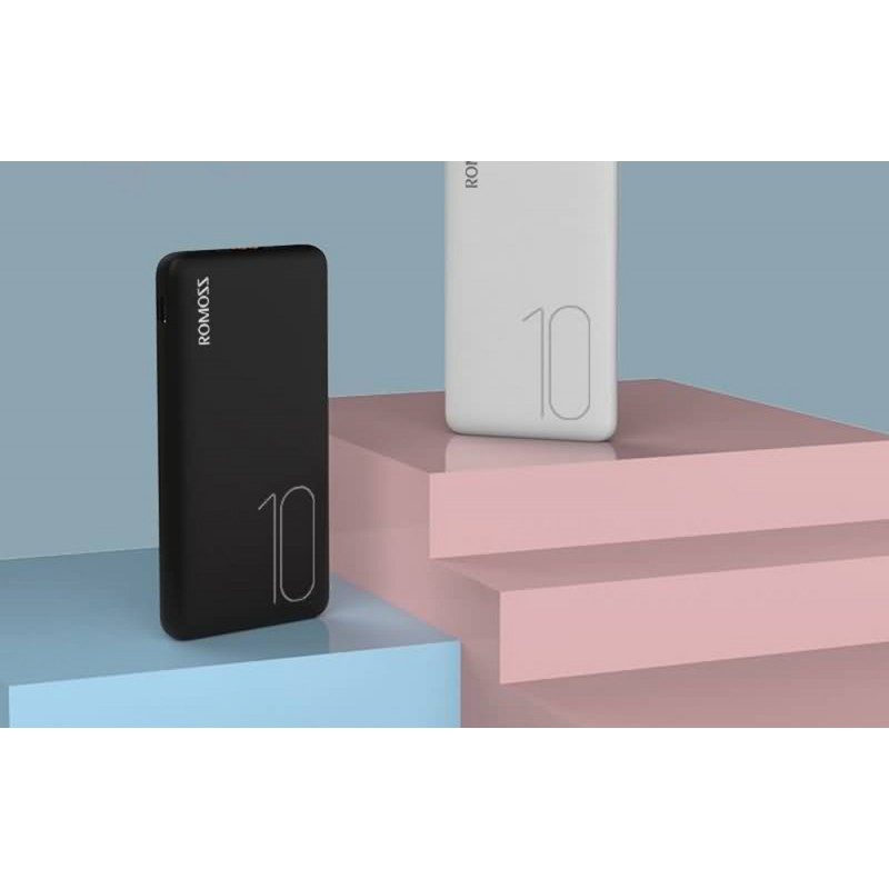 Εξωτερική Μπαταρία ROMOSS PSP10 Powerbank 10000mAh Black