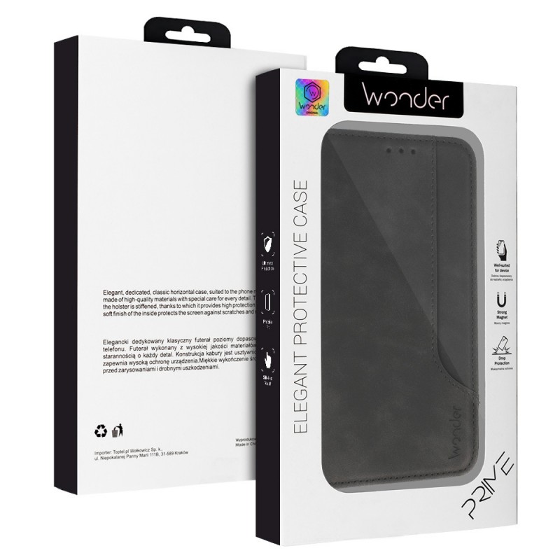 Θήκη Book Wonder Prime Xiaomi 15 5G Black