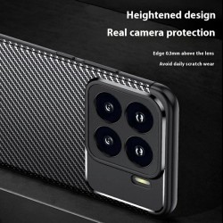 Θήκη TPU Carbon Fiber Brushed Xiaomi 15 Black