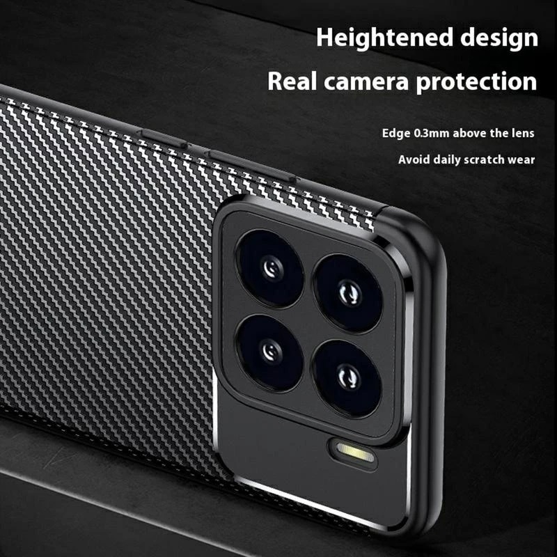 Θήκη TPU Carbon Fiber Brushed Xiaomi 15 Black