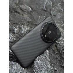 Θήκη TPU Carbon Fiber Brushed Xiaomi 15 Ultra Black