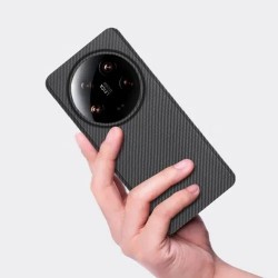 Θήκη TPU Carbon Fiber Brushed Xiaomi 15 Ultra Black