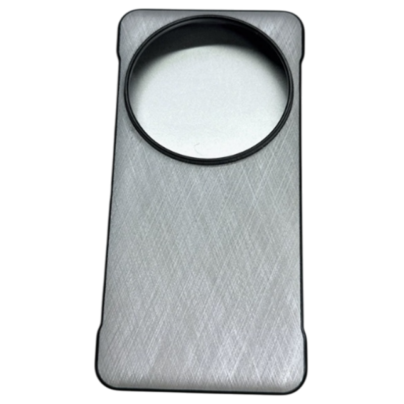 Θήκη PC & TPU Leather Cover  Xiaomi 15 Ultra Silver