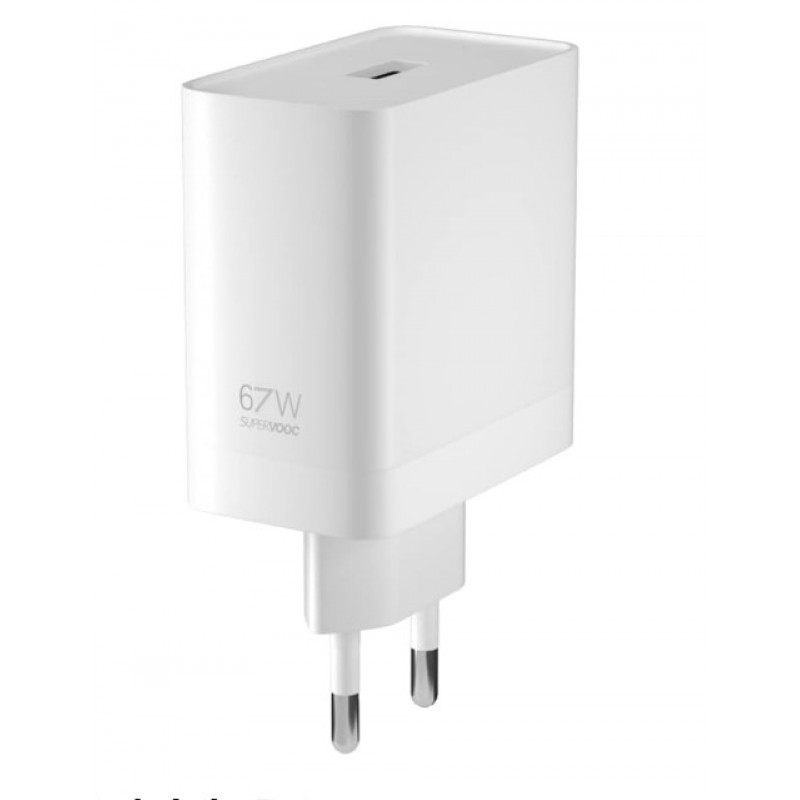 Φορτιστής Ταξιδιού Oppo Supervooc 67W White (Original Bulk Only Adapter) 