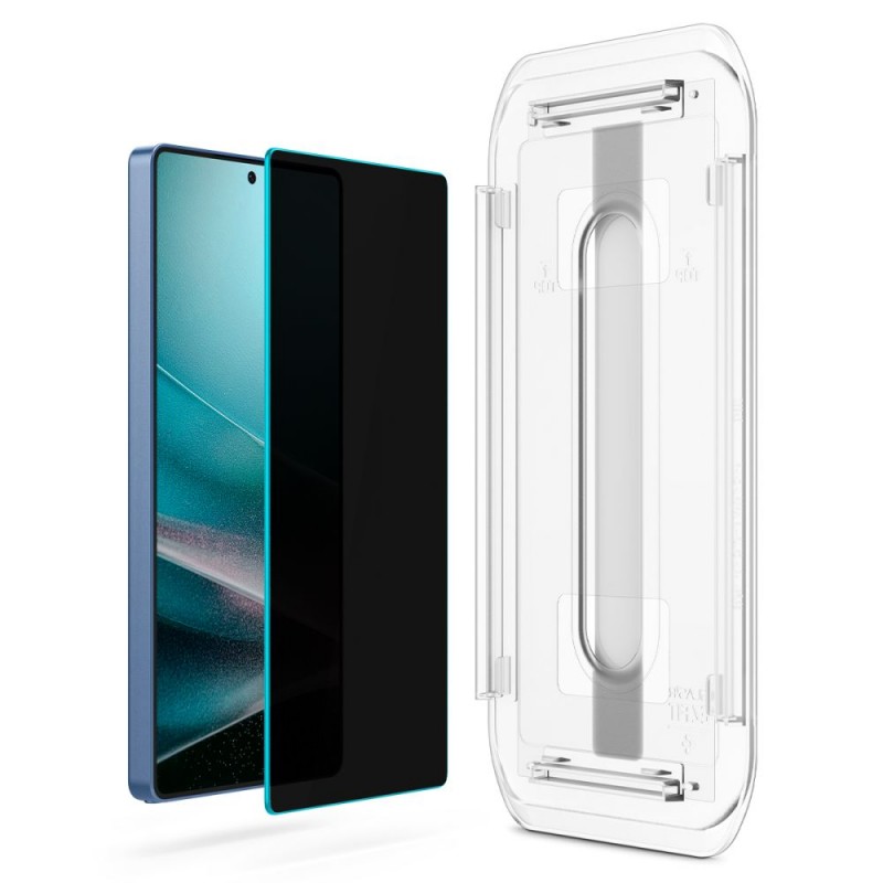 Γυαλί Προστασίας Spigen Glass EZ FIT HD 2-Pack Samsung Galaxy S25 Ultra Full Screen Cover Privacy (AGL09335)