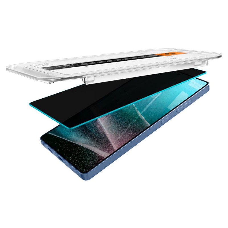 Γυαλί Προστασίας Spigen Glass EZ FIT HD 2-Pack Samsung Galaxy S25 Ultra Full Screen Cover Privacy (AGL09335)