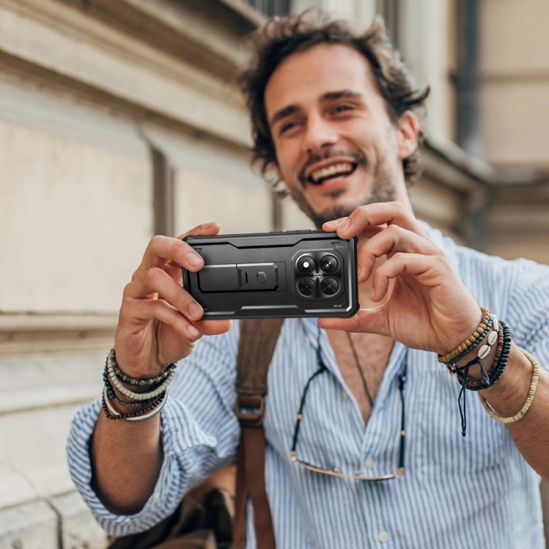 Θήκη Tech-Protect Kevlar Pro Xiaomi Redmi Note 14 Pro 5G / Poco X7 5G Black