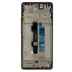 Οθόνη LCD & Μηχανισμός Αφής Xiaomi Redmi Note 13 Pro 4G / Poco M6 Pro 4G Black with Frame με 3 Χρόνια Εγγύηση