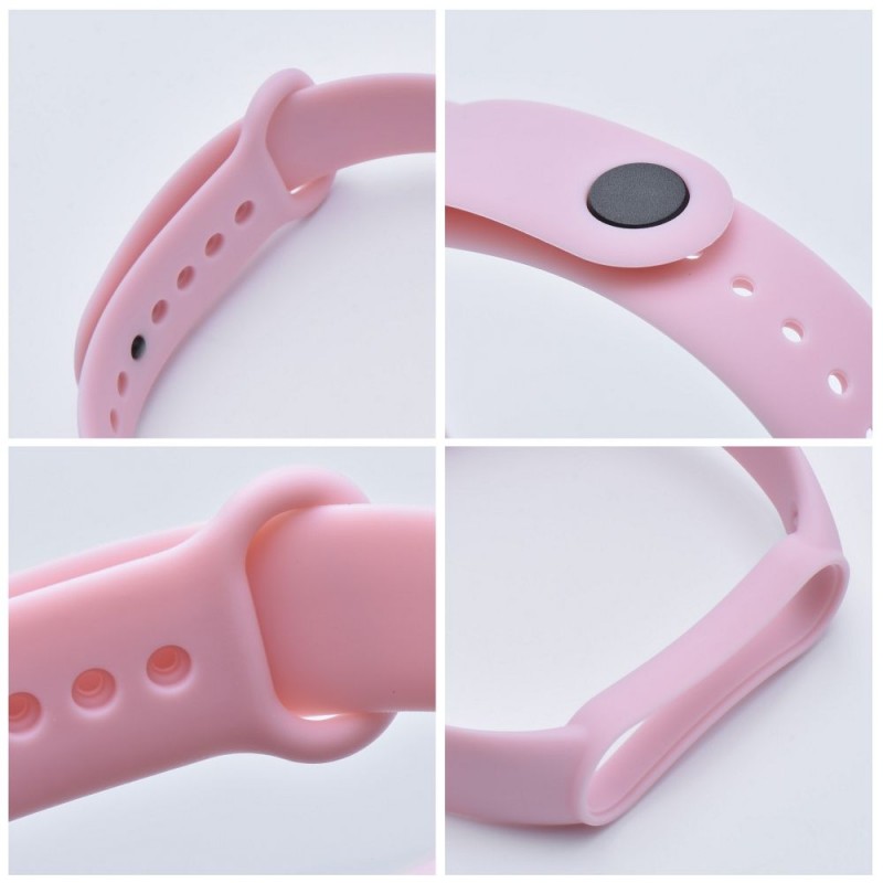 Ανταλλακτικό λουράκι Xiaomi Mi Band 5/6 Silicone Pink