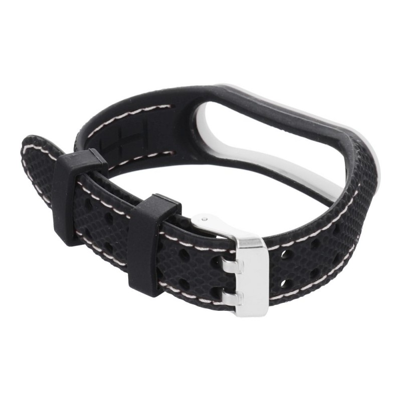 Ανταλλακτικό λουράκι Elastomer Xiaomi Mi Band 5/6 Silicone Black