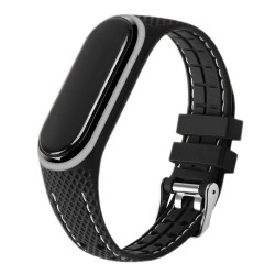 Ανταλλακτικό λουράκι Elastomer Xiaomi Mi Band 5/6 Silicone Black