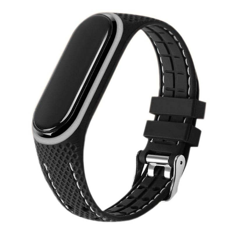 Ανταλλακτικό λουράκι Elastomer Xiaomi Mi Band 5/6 Silicone Black