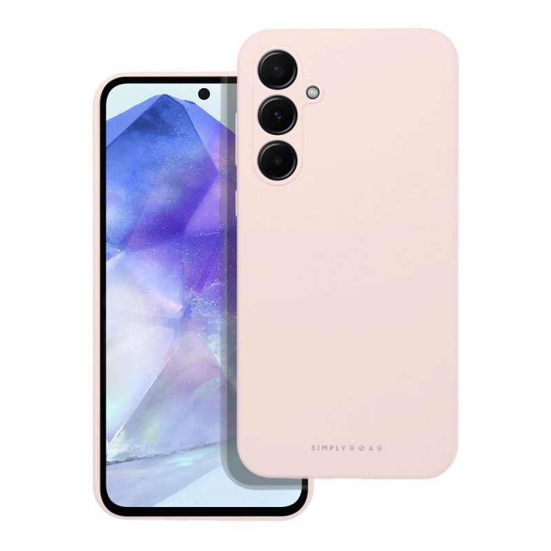 Θήκη Roar Cloud Skin Silicone Samsung Galaxy A55 SM-A556 Pink