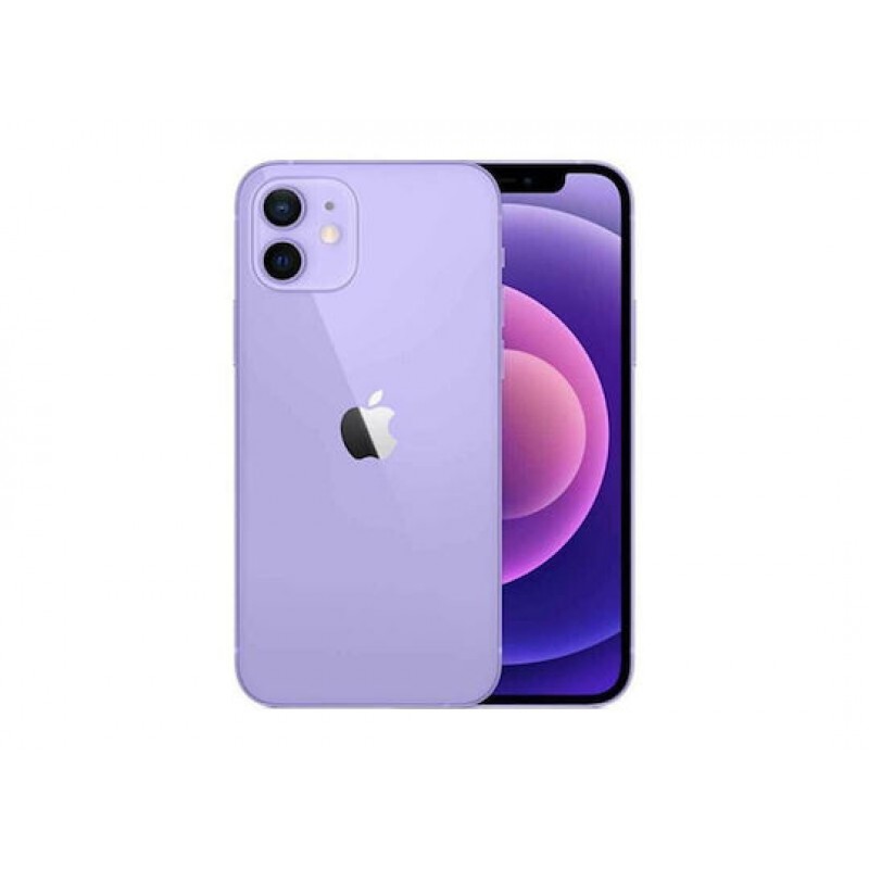 Apple iPhone 12 (6.1") 64GB/4GB Purple 2nd Life με 6 μήνες Εγγύηση