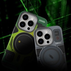 Θήκη Forcell F-Protect with Dual 4D Technology & MagSafe Case Samsung Galaxy S25 Ultra 5G S938 Cyber Green