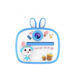 Κάμερα Παιδική AM300 Kids Camera Με Εκτυπωτή Blue