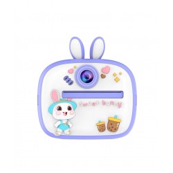 Κάμερα Παιδική AM300 Kids Camera Με Εκτυπωτή Purple