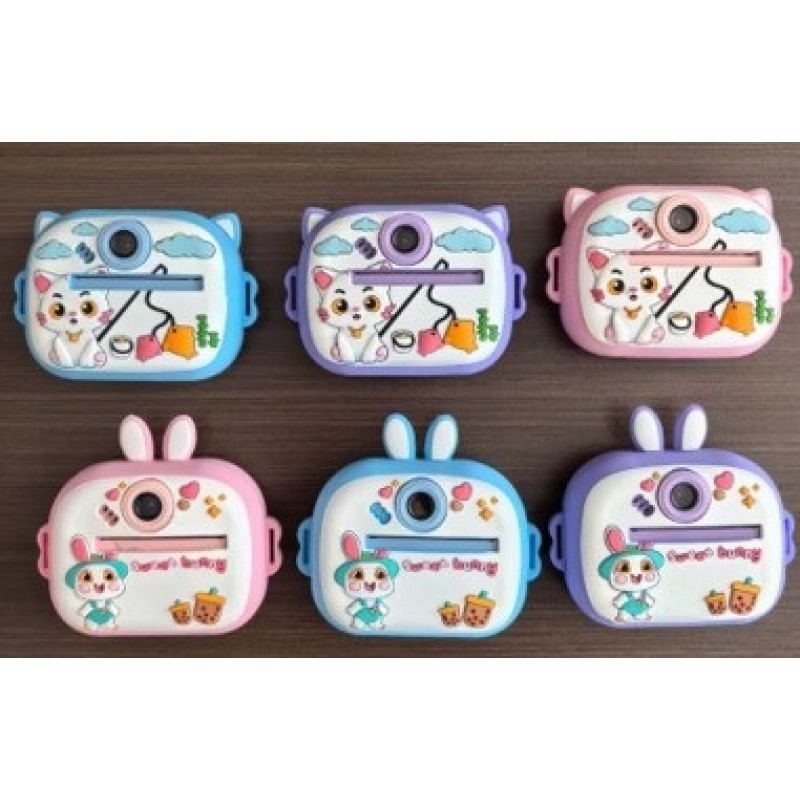 Κάμερα Παιδική AM300 Kids Camera Με Εκτυπωτή Purple Κάμερα Παιδική AM300 Kids Camera Με Εκτυπωτή Purple