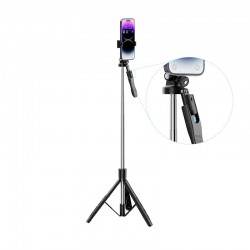 XO Selfie Stick 15 with Detachable Tripod Bluetooth Black