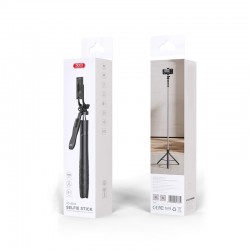 XO Selfie Stick 15 with Detachable Tripod Bluetooth Black