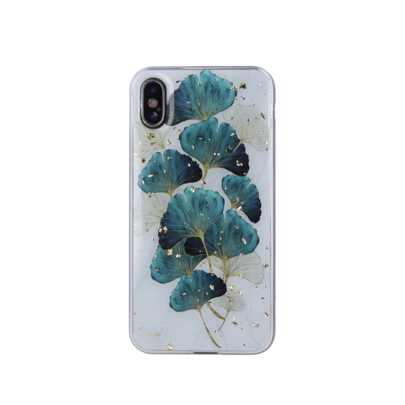 Θήκη TPU Gold Glam Samsung Galaxay A05s SM-A057 Leaves