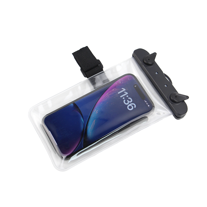 Αδιάβροχη Θήκη / Θήκη Μπράτσου Waterproof Case Universal μέχρι 6.8" Transparent