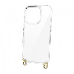 Θήκη Hook Case Samsung Galaxy A55 SM-A556 Clear / Gold