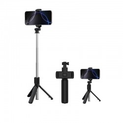 Selfie Stick Devia Es083 Tripod Bluetooth Black