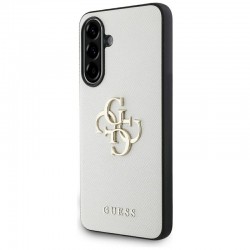 Θήκη Guess HC PU Grained Big 4G and Classic Logo Case Samsung Galaxy A56 SM-A566 / A36 SM-A366 5G Beige