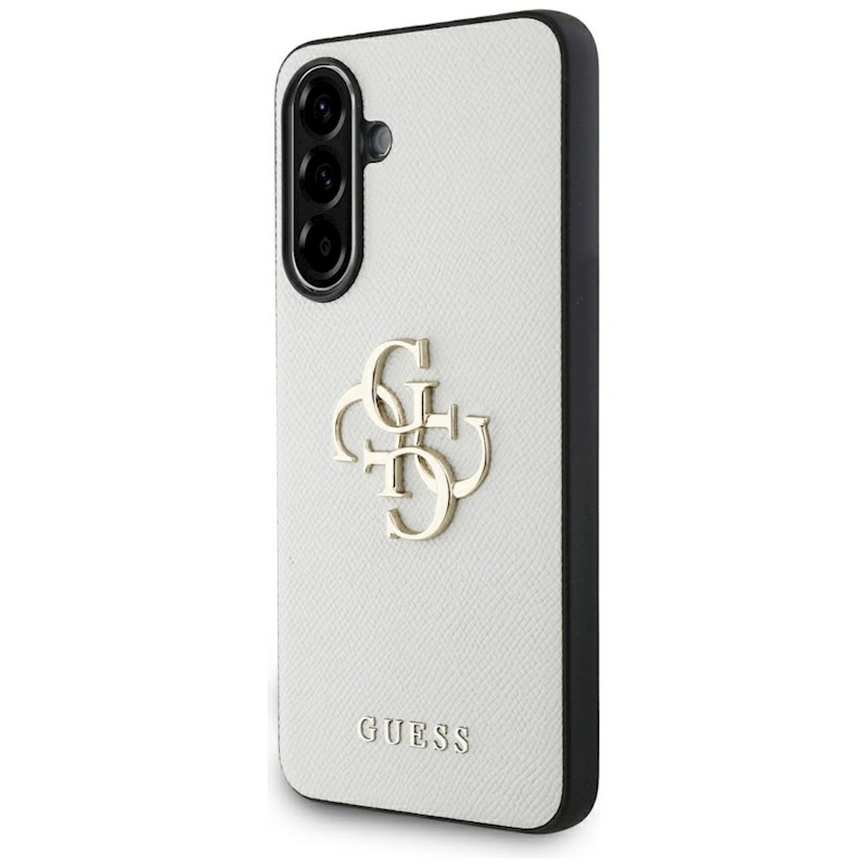Θήκη Guess HC PU Grained Big 4G and Classic Logo Case Samsung Galaxy A56 SM-A566 / A36 SM-A366 5G Beige