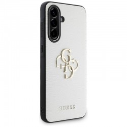 Θήκη Guess HC PU Grained Big 4G and Classic Logo Case Samsung Galaxy A56 SM-A566 / A36 SM-A366 5G Beige
