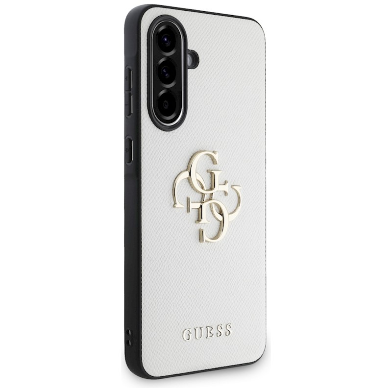 Θήκη Guess HC PU Grained Big 4G and Classic Logo Case Samsung Galaxy A56 SM-A566 / A36 SM-A366 5G Beige