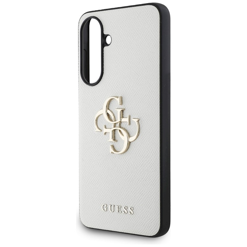 Θήκη Guess HC PU Grained Big 4G and Classic Logo Case Samsung Galaxy A56 SM-A566 / A36 SM-A366 5G Beige
