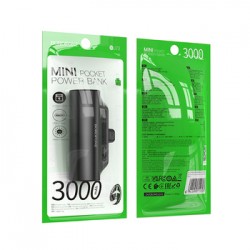 Εξωτερική Μπαταρία Borofone Powerbank 3000mAh BJ73 Honest Type C Black