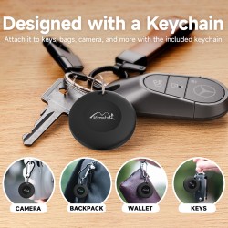 Lifemate/MiLi GPS Bluetooth LifeTag Tracker HD-P16-3 Android Black