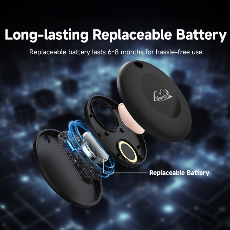 Lifemate/MiLi GPS Bluetooth LifeTag Tracker HD-P16-3 Android Black