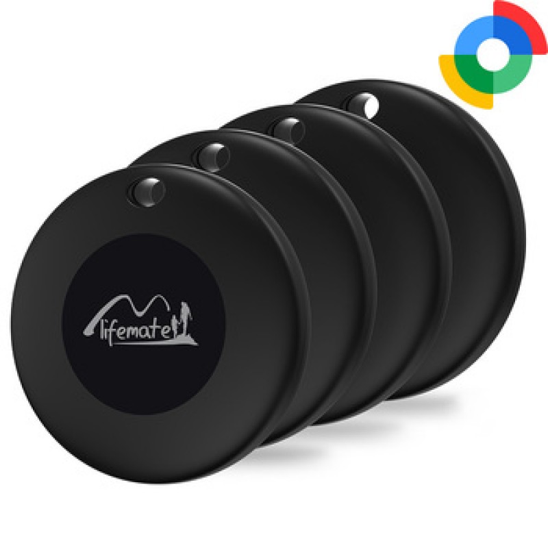 Lifemate/MiLi GPS Bluetooth LifeTag Tracker HD-P16-3 Android Black (4τμχ)