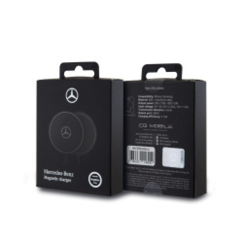 Ασύρματος Φορτιστής Mercedes-Benz CG Mobile Φορτιστής Magsafe 15W Black