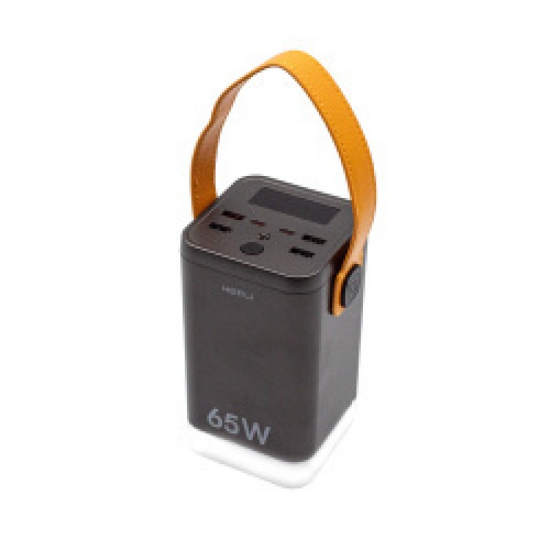 Εξωτερική Μπαταρία Hepu XXL Powerbank 60.000 mAh 4x USB-A / 2x TYP-C / 2x Micro USB Black