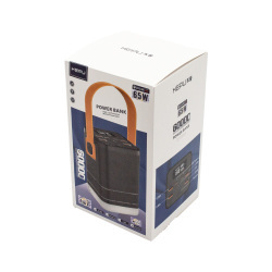 Εξωτερική Μπαταρία Hepu XXL Powerbank 60.000 mAh 4x USB-A / 2x TYP-C / 2x Micro USB Black