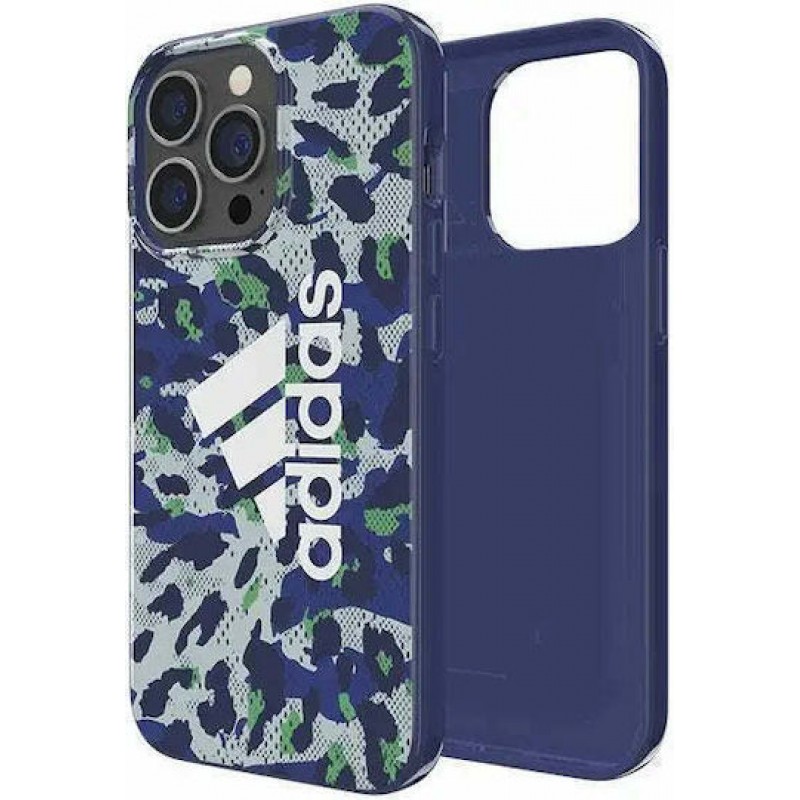 Θήκη Adidas Snap Case Leopard Apple iPhone 13 / iPhone 13 Pro  (6.1") Blue