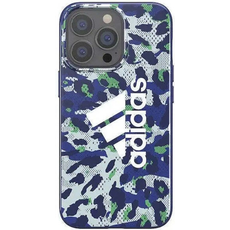 Θήκη Adidas Snap Case Leopard Apple iPhone 13 / iPhone 13 Pro  (6.1") Blue