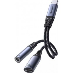 Καλώδιο Joyroom USB-C Male 3.5mm / USB-C male (SY-C02) Καλώδιο Joyroom USB-C Male 3.5mm / USB-C male (SY-C02)