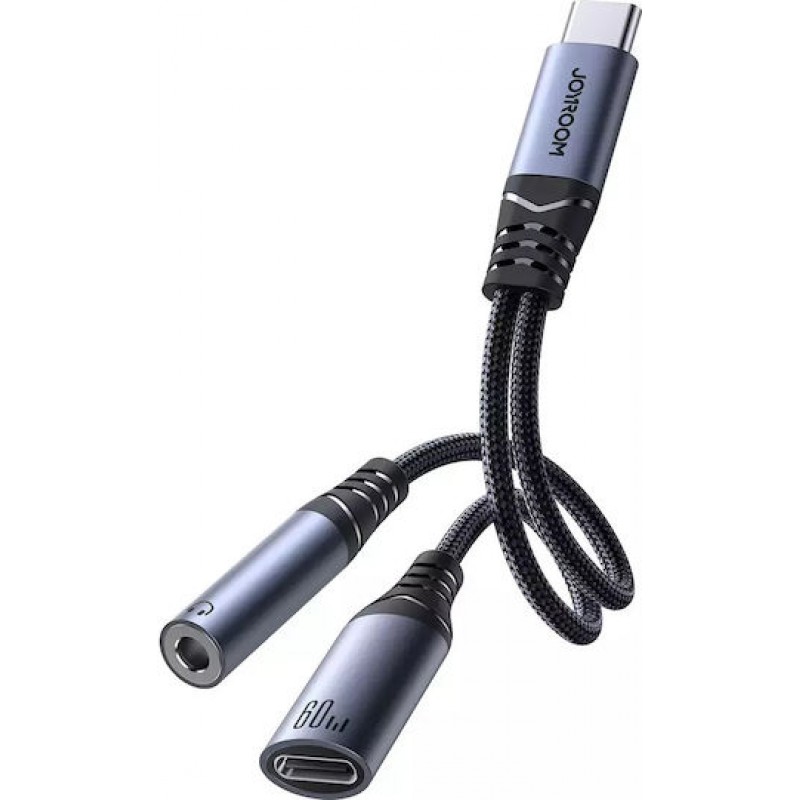 Καλώδιο Joyroom USB-C Male 3.5mm / USB-C male (SY-C02) Καλώδιο Joyroom USB-C Male 3.5mm / USB-C male (SY-C02)