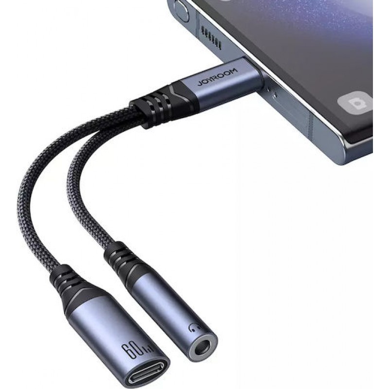 Καλώδιο Joyroom USB-C Male 3.5mm / USB-C male (SY-C02) Καλώδιο Joyroom USB-C Male 3.5mm / USB-C male (SY-C02)