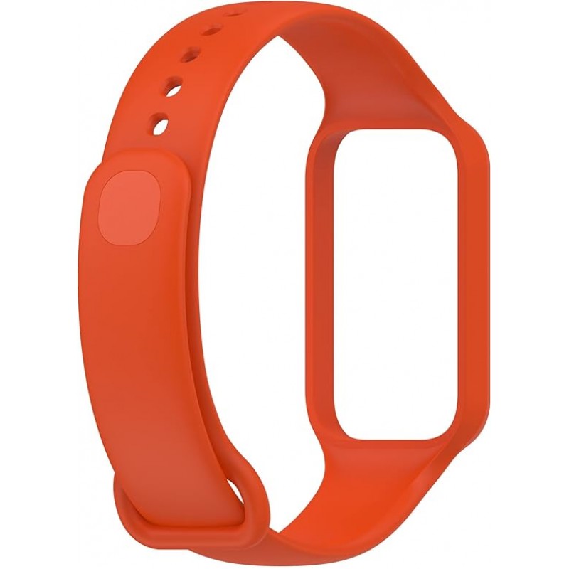 Ανταλλακτικό λουράκι Xiaomi Smart Band 8 Active / Smart Band 2 Wristband Silicone Orange